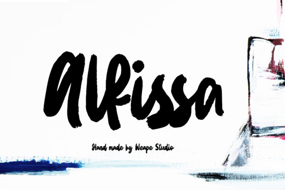 Alfissa: A Handwritten Font for Modern Web Design