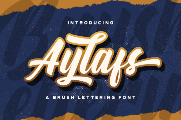 Aylafs: A Bold Handwritten Font for Web Design