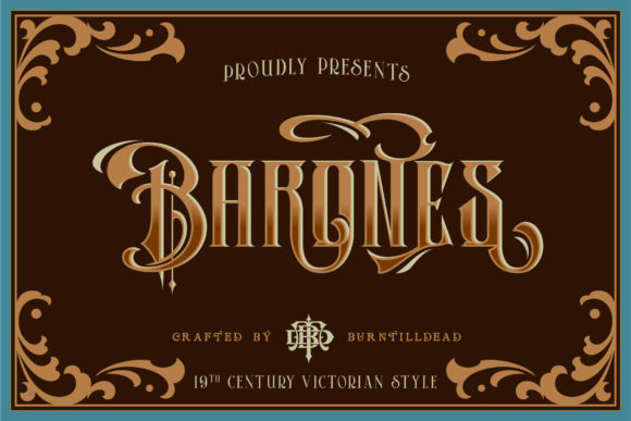 Barones Font: A Bold Blackletter for Web Design