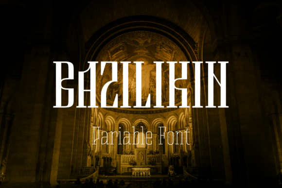 Bazilikin: A Bold Serif Font for Digital Design