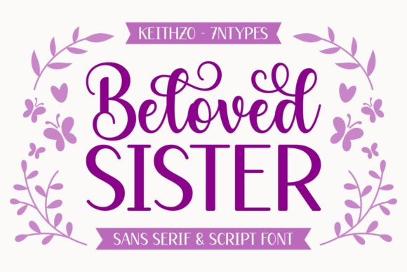 Beloved Sister Duo Font Review
