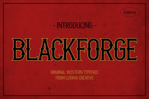 Blackforge: A Bold Serif Font for Editorial Design