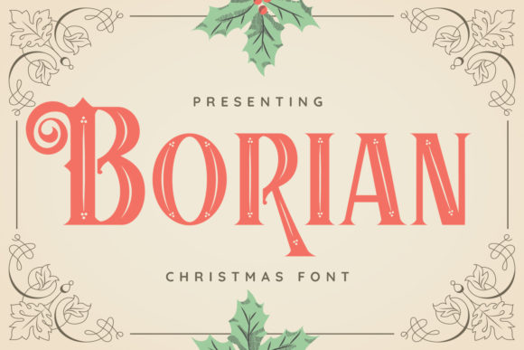 Borian: A Bold Serif Font for Modern Web Design