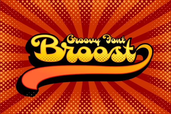 Broost Font: A Bold Handwritten Typeface for Editorial Design