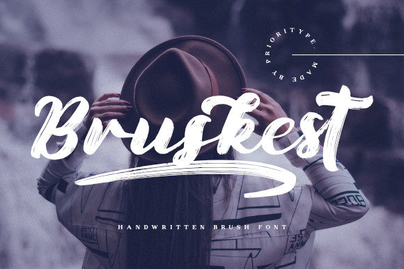Bruskest: A Bold Handwritten Font for Branding