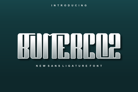 Bumercoz Font: Bold Display Typography for Modern Brands