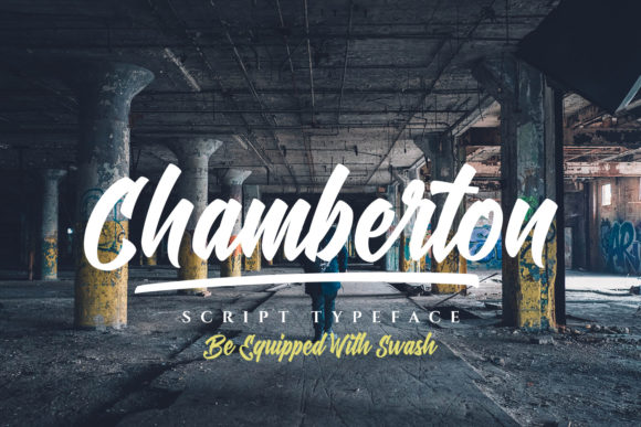 Chamberton Font: A Bold Handwritten Typeface for Branding