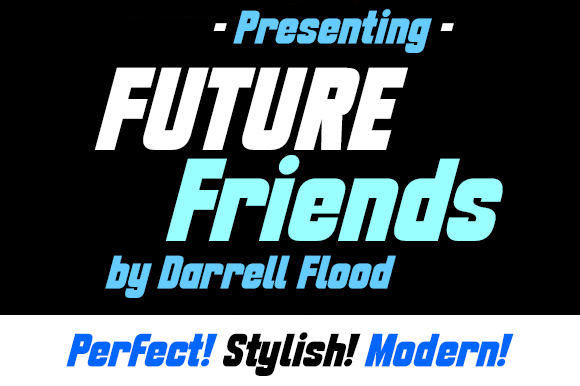 Future Friends Typeface for Bold Editorial Design