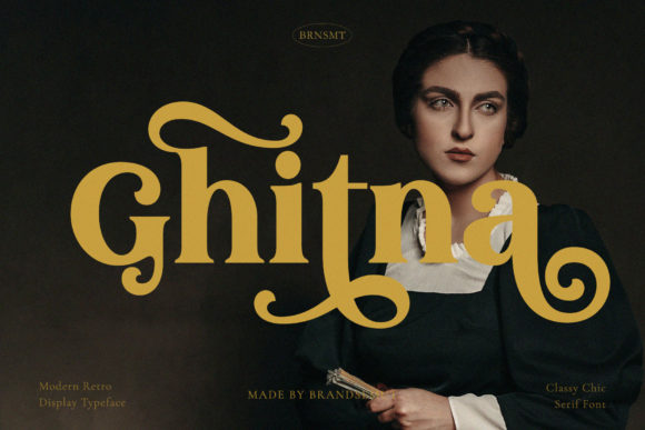 Ghitna: A Bold Serif Font for Makers