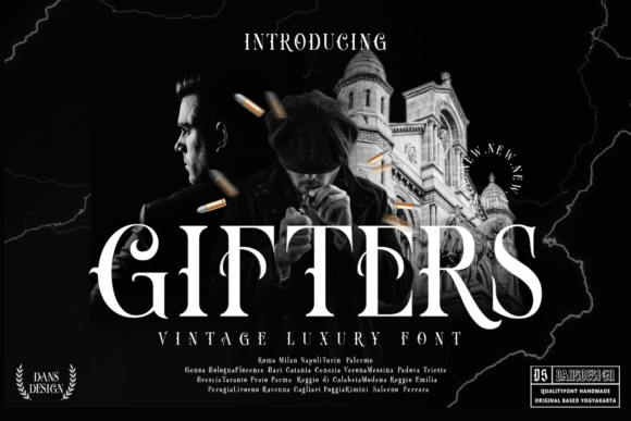Gifters: A Designer’s Honest Take on Modern Blackletter