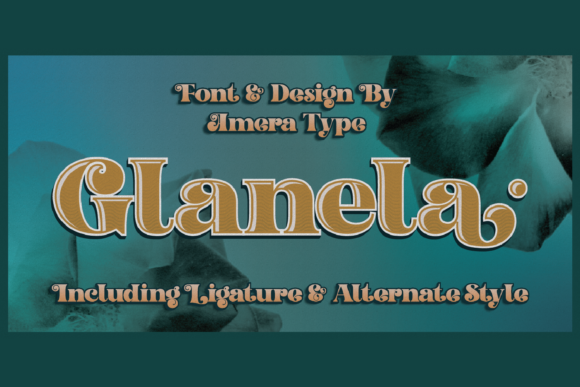 Glanela Font: A Bold Serif for Branding