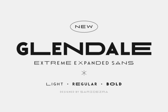 Glendale Font: Bold Sans Serif for Makers