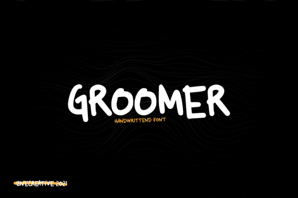 Groomer: A Bold Handwritten Font for Web Design