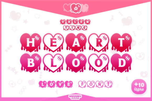 Heart Blood Font: A Bold Choice for Campaigns