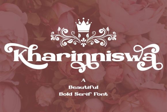 Kharinniswa: A Bold Serif Font for Web Design