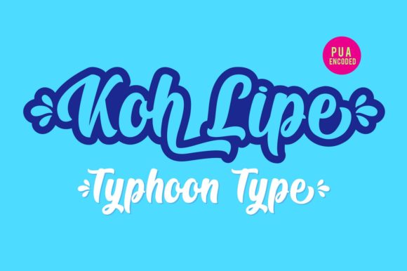 Koh Lipe Font: Bold Handwritten Style for Branding