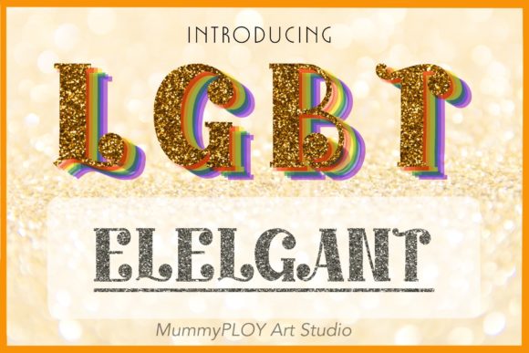 Lgbt Elegant Font: Bold Serif for Campaigns