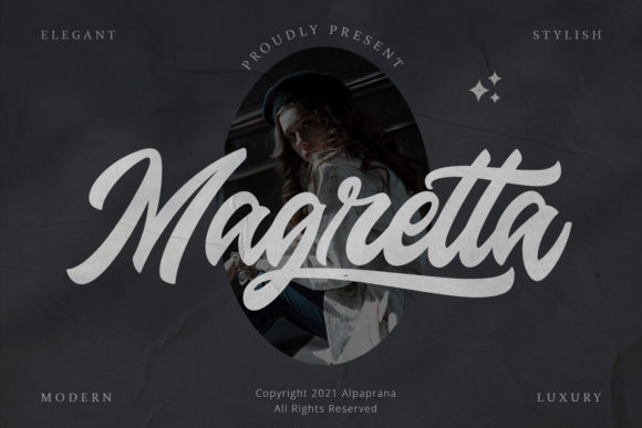 Magretta Font: Bold Handwritten Style for Branding