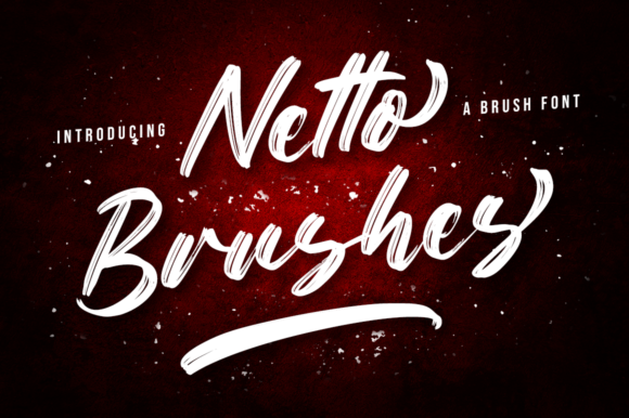 Netto Brushes: A Bold Handwritten Font for Marketers
