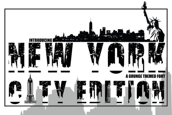 New York City Edition: A Bold Decorative Font