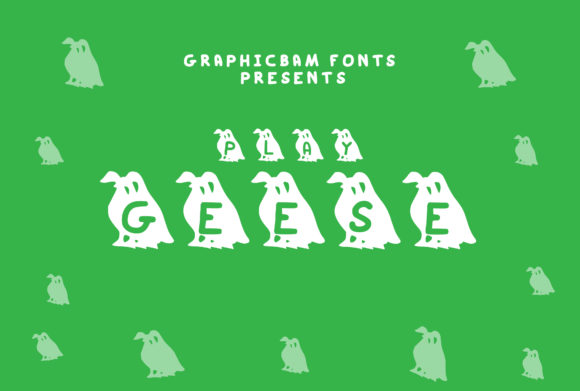 Play Geese: A Bold Decorative Font for Campaigns