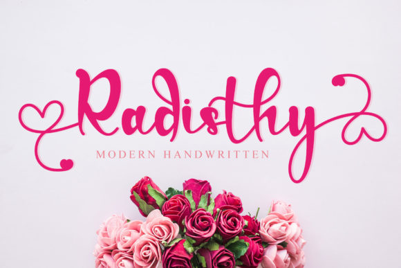 Radisthy: A Bold Handwritten Font for Campaigns
