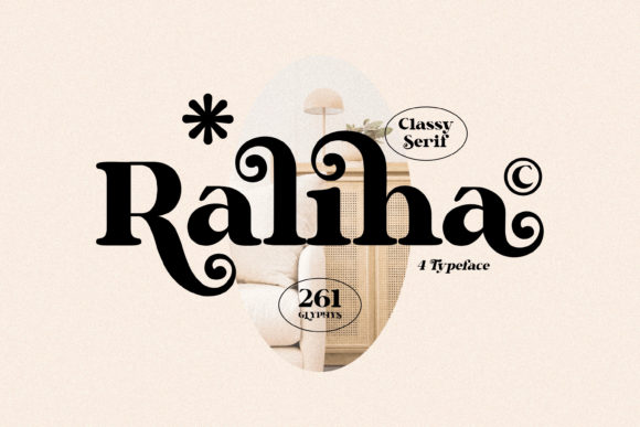 Raliha Serif Font: A Bold Choice for Web Headers