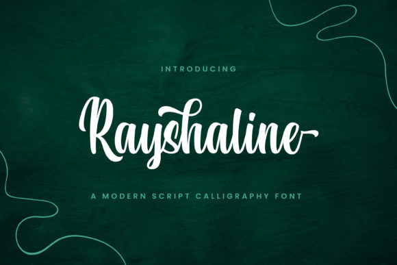 Rayshaline: A Bold Handwritten Typeface for Branding