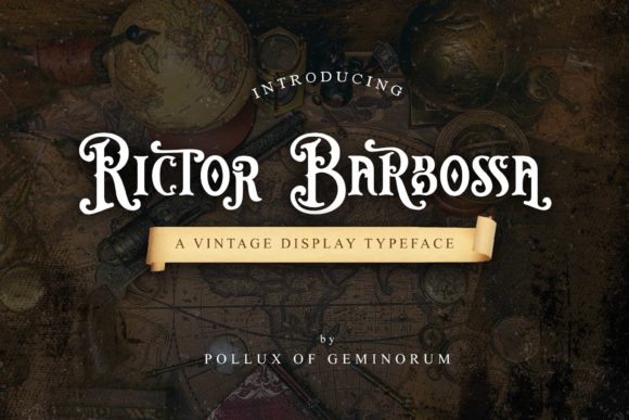 Rictor Barbossa Font: Bold Branding for Small Business