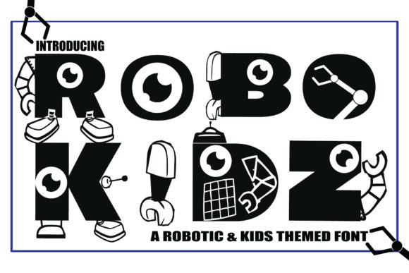 Robokidz: A Bold Decorative Font for Playful Campaigns