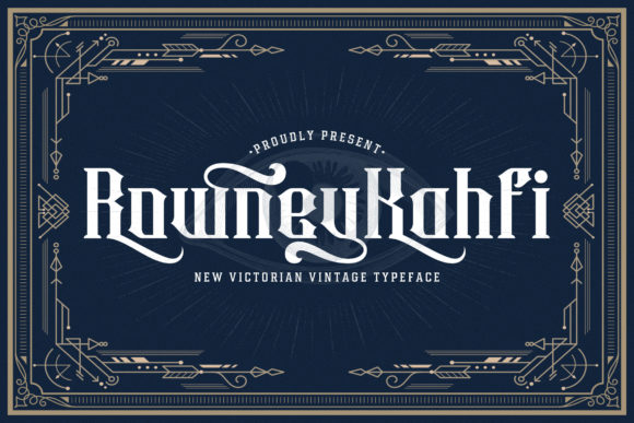 Rowney Kahfi: A Bold Blackletter Font for Marketers