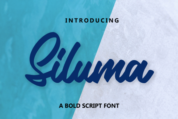 Siluma: A Bold Handwritten Font for Web Design
