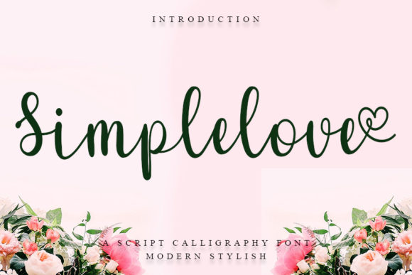 Simplelove: A Bold Handwritten Typeface for Branding