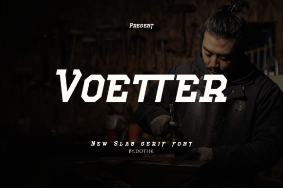 Voetter Font: Bold Slab Serif for Branding