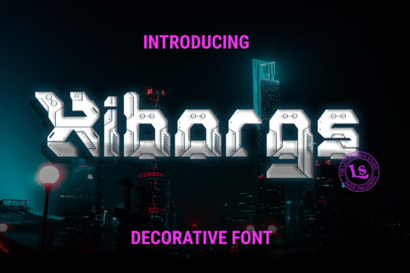 Xiborgs Font: Bold Typography for Small Business Branding