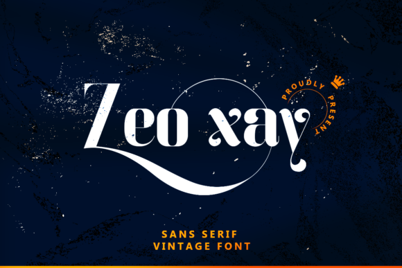 Zeo Xay: A Bold Serif Font for Modern Web Design